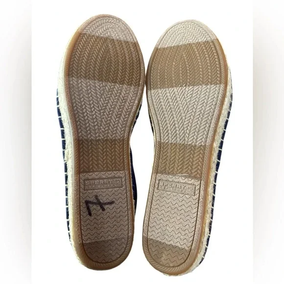 Sperry Katama Cape - Blue Seaweed Print Size 8 - Picture 7 of 8